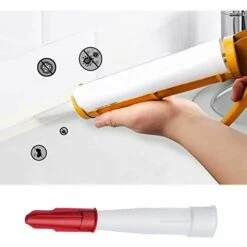 10 Pezzi Set Di Tappi Per Ugelli Per Calafataggio Set Di Ugelli Sigillanti Siliconici Di Ricambio Tappi Per Calafataggio Strumento Di Tenuta -Negozio al dettaglio Ks Tools || No name || Beta 99785843 3